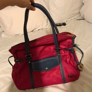 Dooney Bourke big Florentine bag canvas